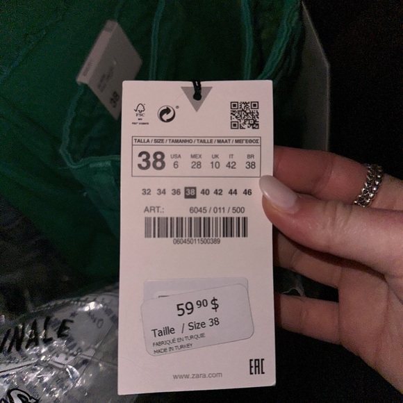 Zara TRF wide leg jeans - Picture 7 of 8